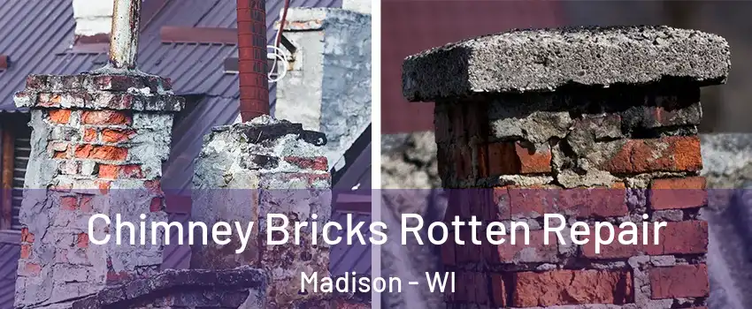  Chimney Bricks Rotten Repair Madison - WI