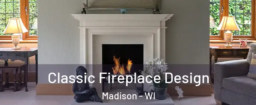  Classic Fireplace Design Madison - WI