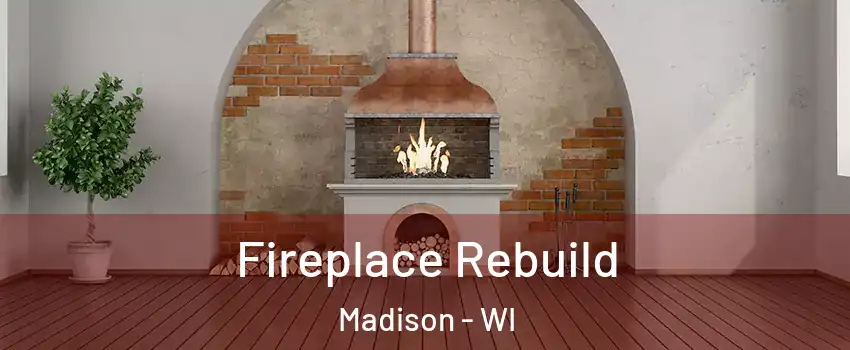  Fireplace Rebuild Madison - WI