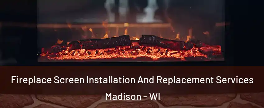  Fireplace Screen Installation And Replacement Services Madison - WI