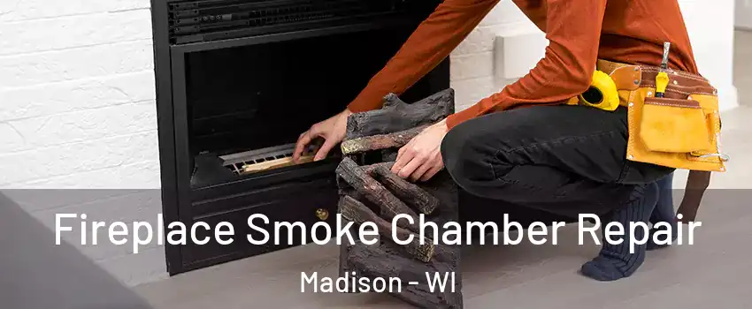  Fireplace Smoke Chamber Repair Madison - WI