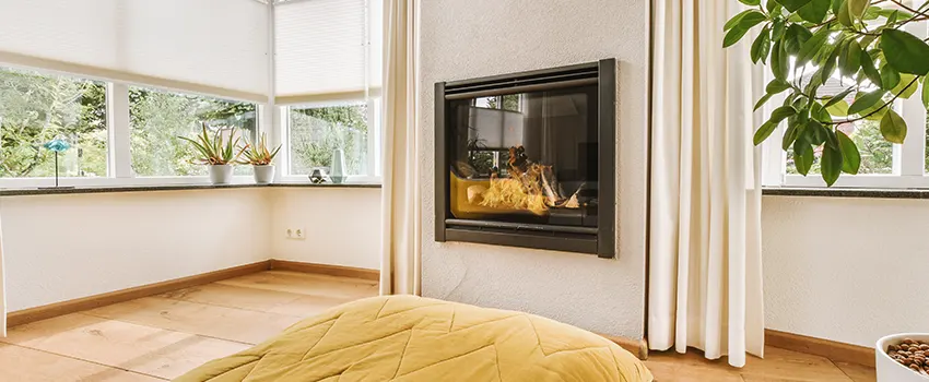 Residential Fireplace Ceramic Glass Installation in Madison, WI