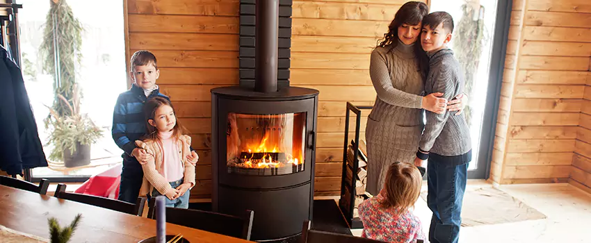 Morso Cast Iron Fireplace Insert Installation in Madison, Wisconsin