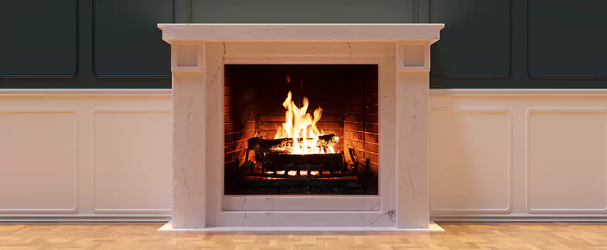 Open Flame Wood-Burning Fireplace Installation Services in Madison, Wisconsin