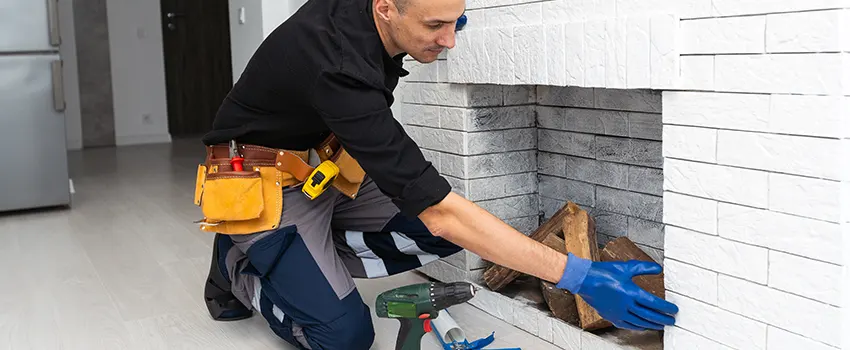 Fireplace Damaged Damper Frame Repair Services in Madison, Wisconsin
