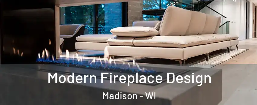  Modern Fireplace Design Madison - WI